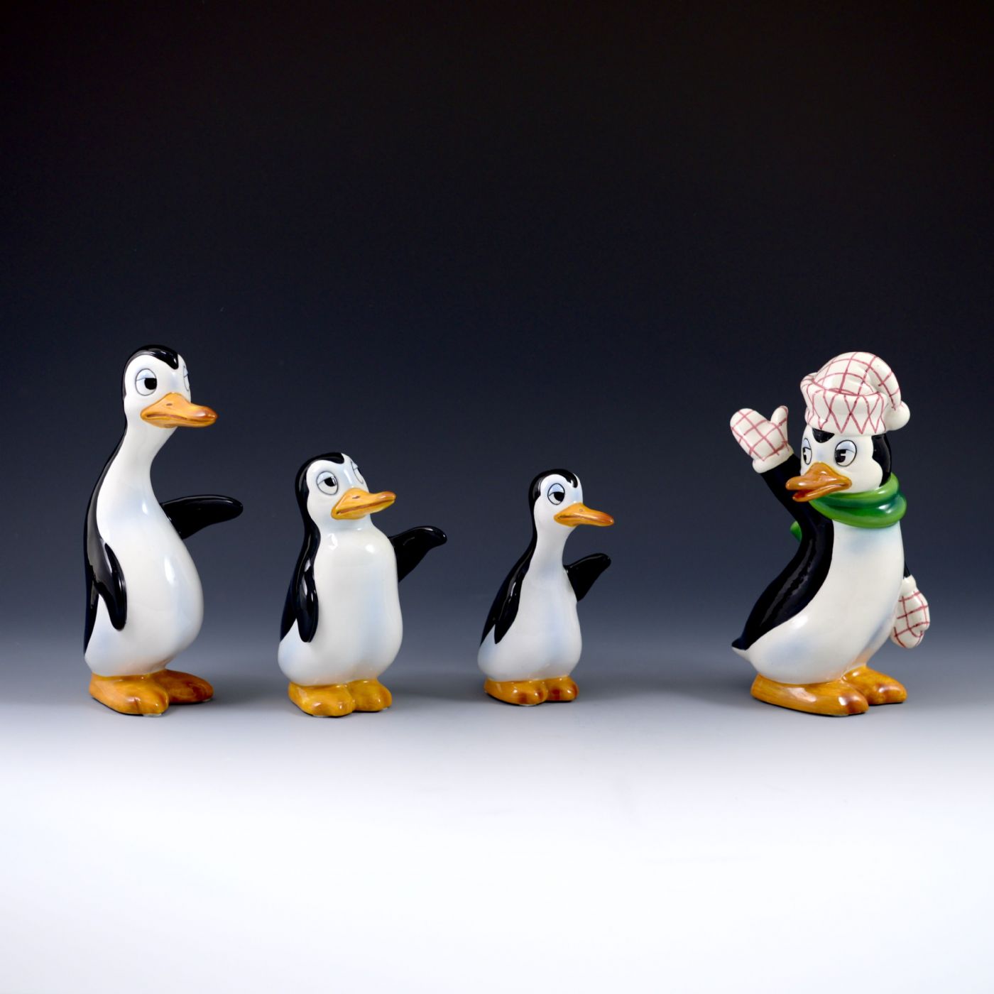 Serie di personaggi da Pablo, il pinguino freddoloso